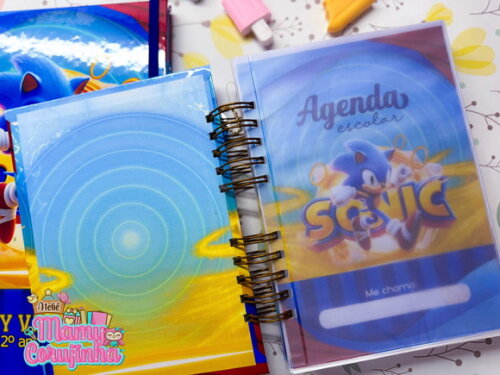 Agenda A5 1 Dia Por Página Sonic