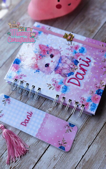 Agenda Dani A5 Pemanente Personalizada com Brinde