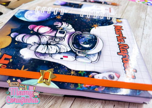 Agenda Datada A5 1dia Por Página Astronauta