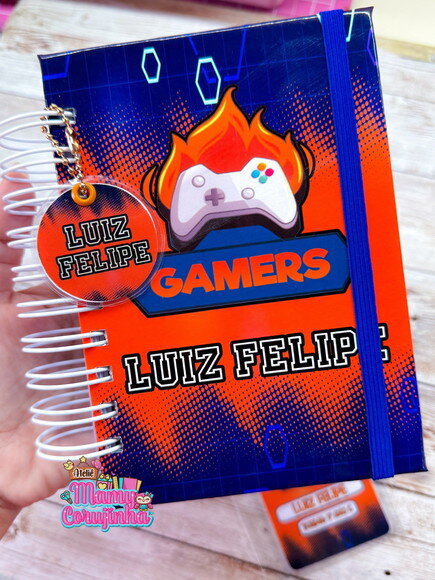 Agenda Escolar Tema Gamer