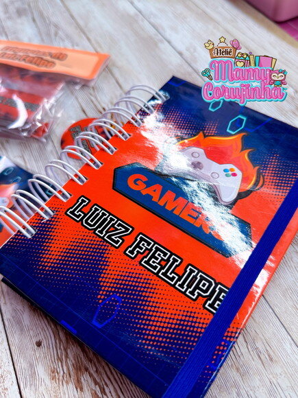Agenda Escolar Tema Gamer