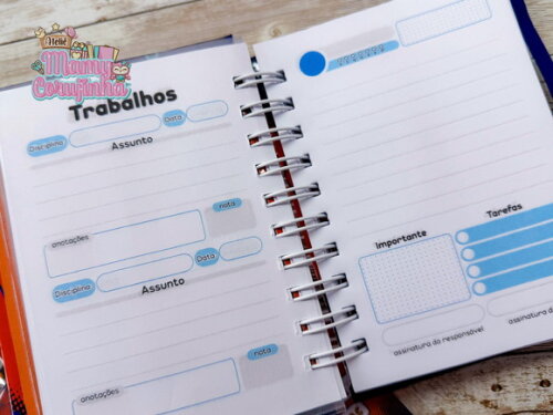 Agenda Escolar Tema Gamer