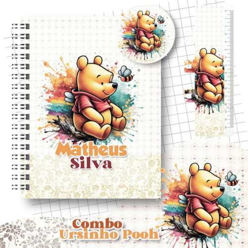 Caderno A5 Menino