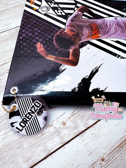 Caderno Brochurão Neymar Santos Fc