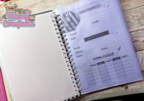 Caderno Personalizado 10 Matérias Neymar