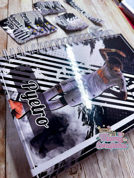 Caderno Personalizado 10 Matérias Neymar