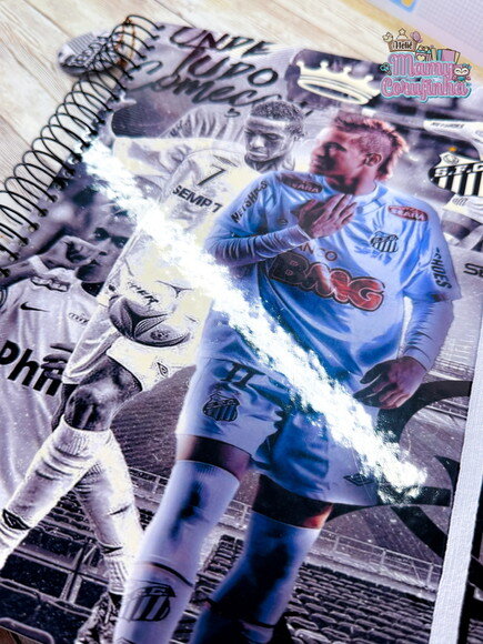 Caderno Universitário Espiral Neymar Fc