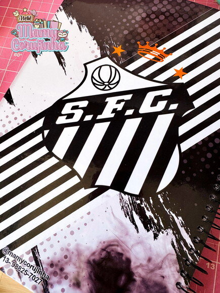 Caderno Universitário Espiral Neymar Fc