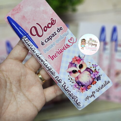 Caneta Bic + Card Frases (3,99cada)