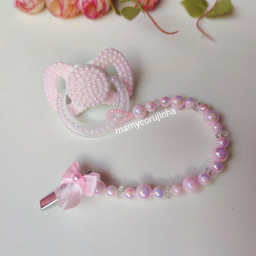 Chupeta bebe rosinha bebe clarinho