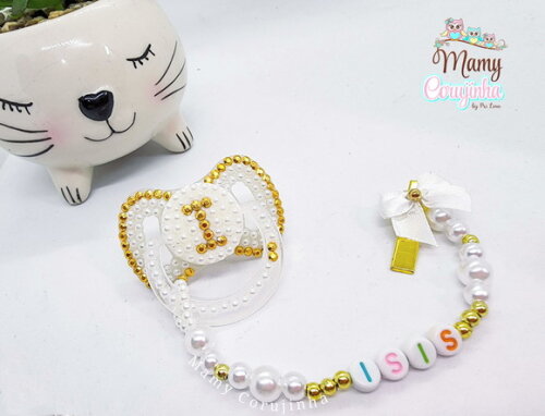 Chupeta com Nome Isis