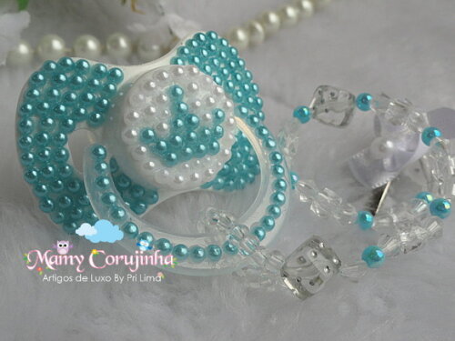 Chupeta Coroa principe Tiffany