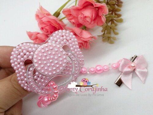 Chupeta fase 2 rosa