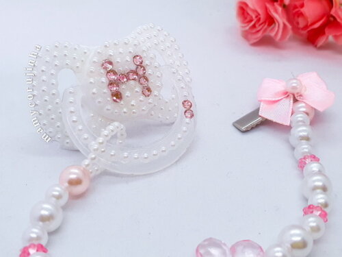 Chupeta lux H rosa bebe