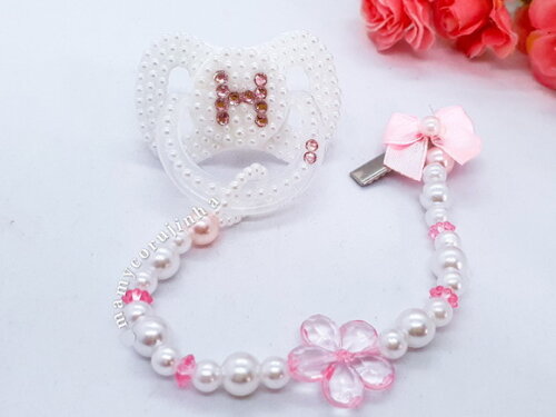 Chupeta lux H rosa bebe