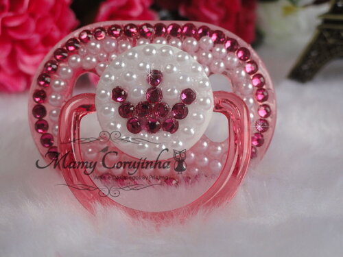 Chupeta Pink Princess