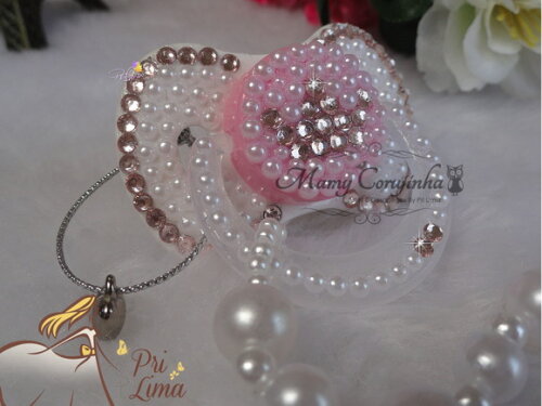 Chupeta rosa baby princess