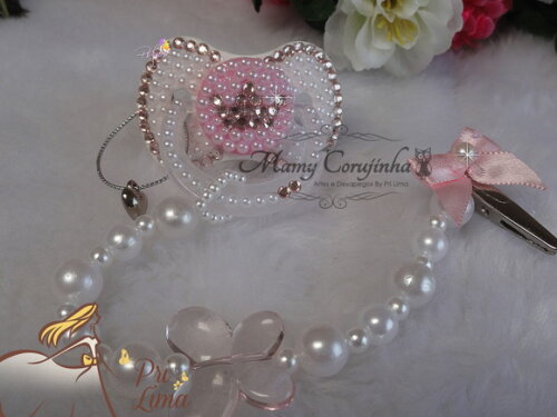 Chupeta rosa baby princess