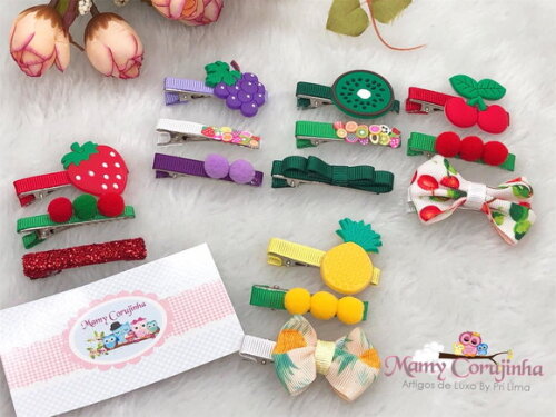 Hair Clips Sorvete