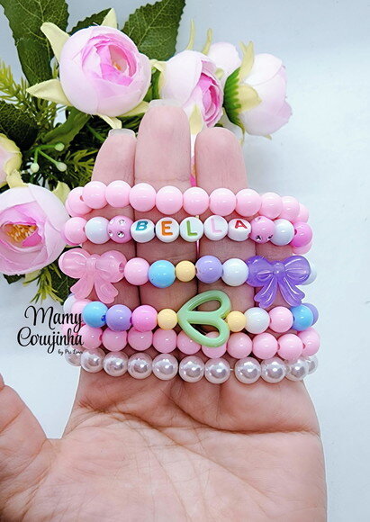 Kit 6 Pulseiras Candy