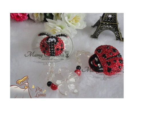 KIT CHUPETA + PRENDEDOR LUXO JOANINHA