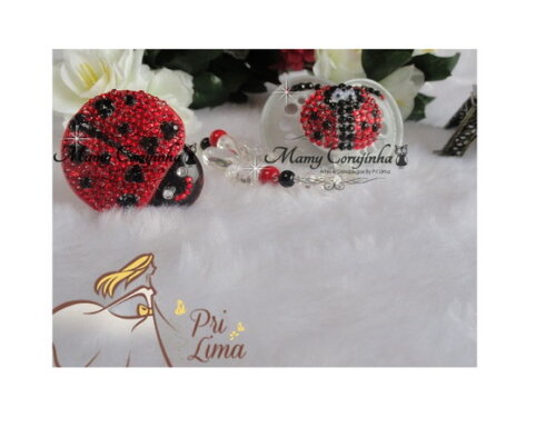 KIT CHUPETA + PRENDEDOR LUXO JOANINHA