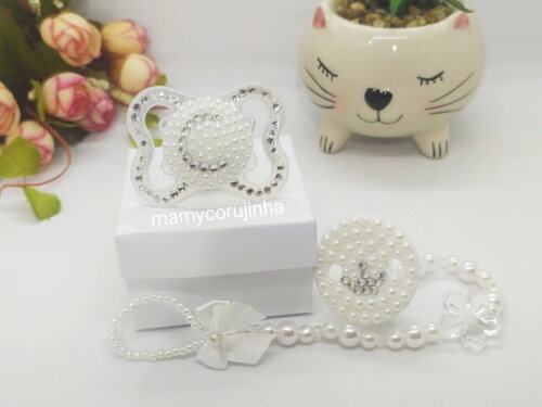 Kit Chupeta MAM+ prendedor Luxo