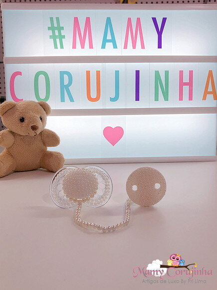 Kit Chupeta MAM+ prendedor Luxo