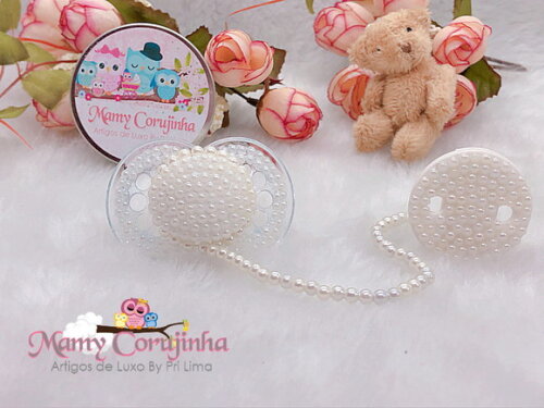 Kit Chupeta MAM+ prendedor Luxo