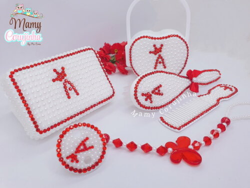 Kit de Luxo a Vermelho
