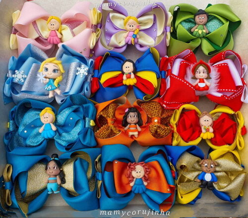 Kit Laço Princesas