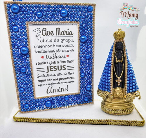 Kit Luxo Pedrarias Santo Encanto Azul 2