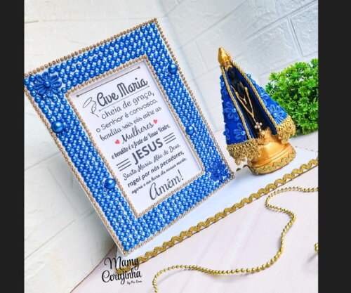 Kit Luxo Pedrarias Santo Flor