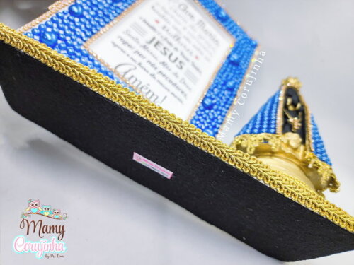 Kit Luxo Pedrarias Santo Encanto Azul 2
