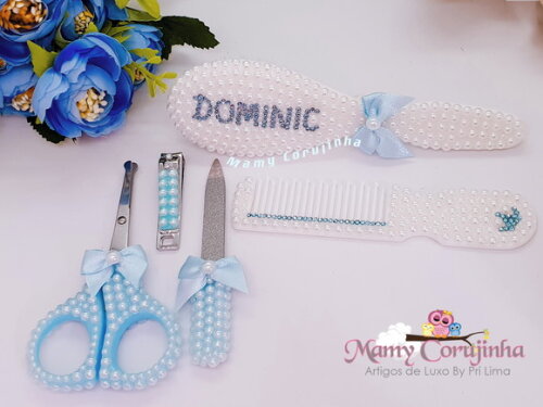Kit Manicure + Pente e Escova Macia