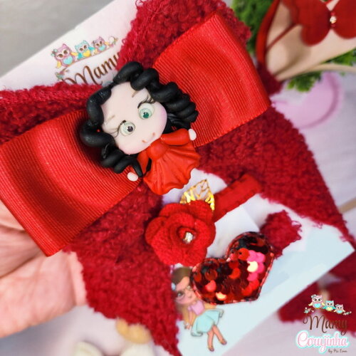Kit Menina Vermelho Luxo