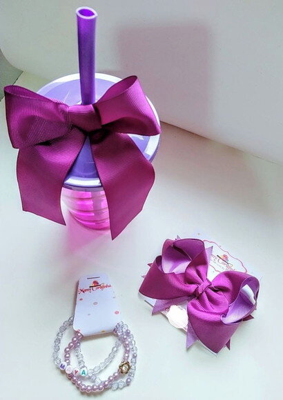 Kit Presenteável Roxo laço