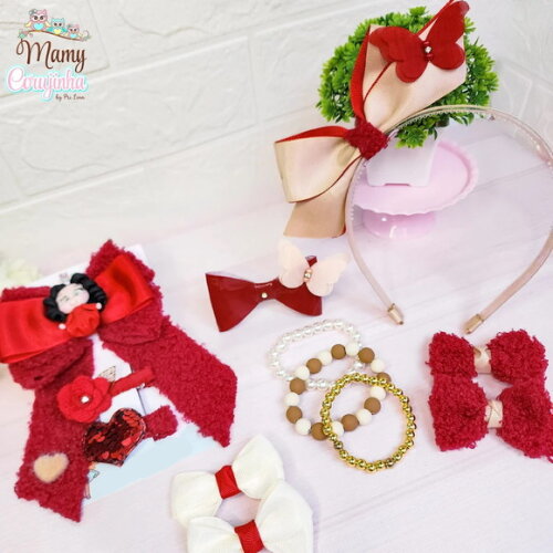 Kit Super Luxo Menina Vermelho