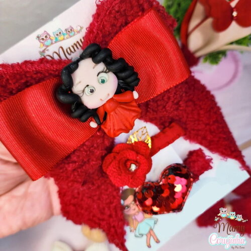 Kit Super Luxo Menina Vermelho