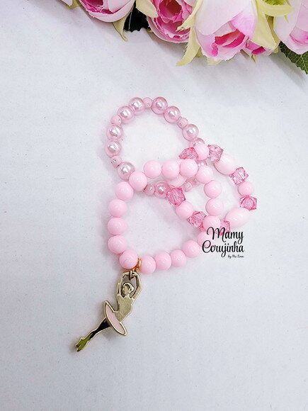 Kit Trio Pulseiras Bailarina