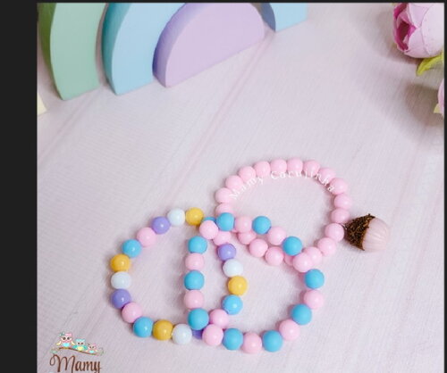 Kit Trio Pulseiras Docinho