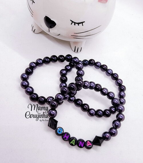 Kit Trio Pulseiras Ohana Preto