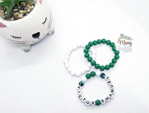 Kit Trio Pulseiras Victor Emanuel