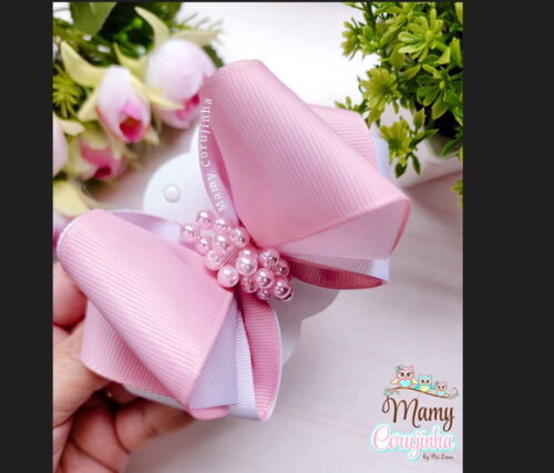 Lação Rosa Seco com Chuva de Pérolas