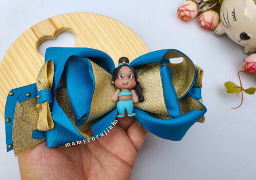 Laço Princesa Jasmine