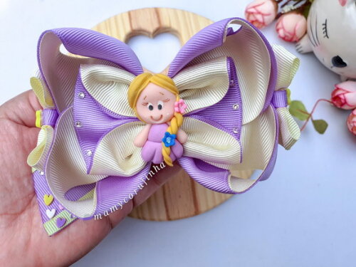 Laço Princesa Rapunzel