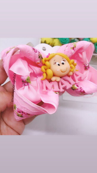 Laço rosa Maya