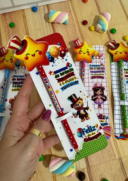 Lápis Personalizado + Card