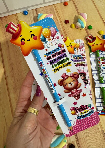 Lápis Personalizado + Card