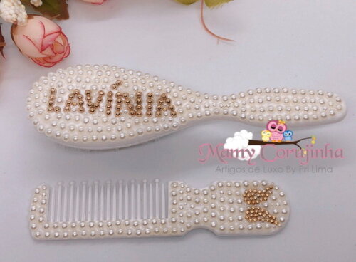 Pente + Escova Lavínia